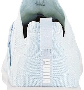 Puma Golf NA Women's Laguna Fusion Knit Sneaker, ICY Blue-Puma White, 8.5