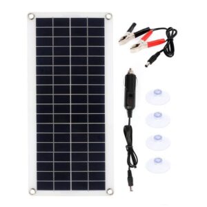 kvsert 15w solar panel 12-18v solar cell solar panel for phone rv car mp3 pad charger outdoor battery supply b