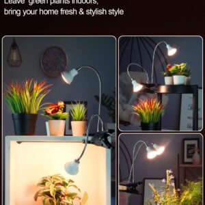 DOMMIA Plant Light for Indoor Plants, Full Spectrum Grow Lights for Indoor Plants, Brightness Led Grow Lights for House Plants, Plant Growing Lamps for Indoor Growing