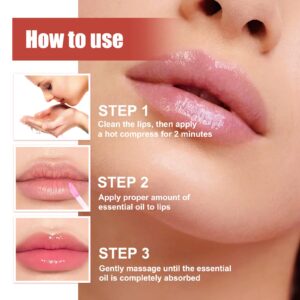 KIMIEYE 6Pcs Color Changing Lip Gloss Set, Long Lasting Moisturizing Lip Tint, Waterproof Lip Balm, Hydrating Lip Oil for Natural and healthy Lip Look, 0.4 fl oz