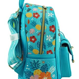 Wondapop Disney Lilo & Stitch 11" Vegan Leather Fashion Mini Backpack