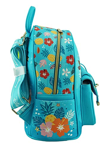 Wondapop Disney Lilo & Stitch 11" Vegan Leather Fashion Mini Backpack