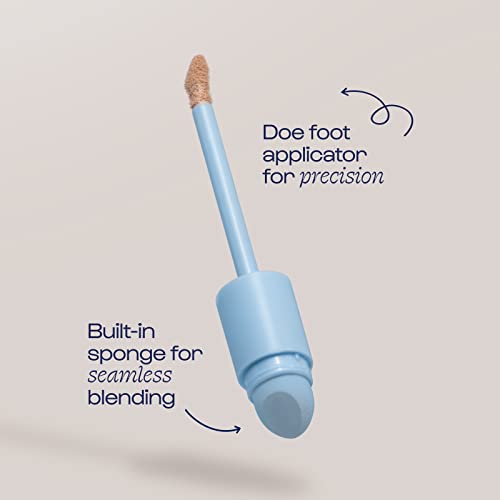 Alleyoop Game Face Concealer Makeup, Lightweight to Medium Buildable Coverage Under Eye Concealer, For Blemishes, Crease-proof and Hydrating with Aloe Stem Cell, Smooth Second Skin Finish - Brilliant