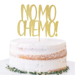 no mo chemo cake topper - cancer free cake topper, cancer sucks cake topper, celebrating cancer free, cancer survivor, cancer free party decorations