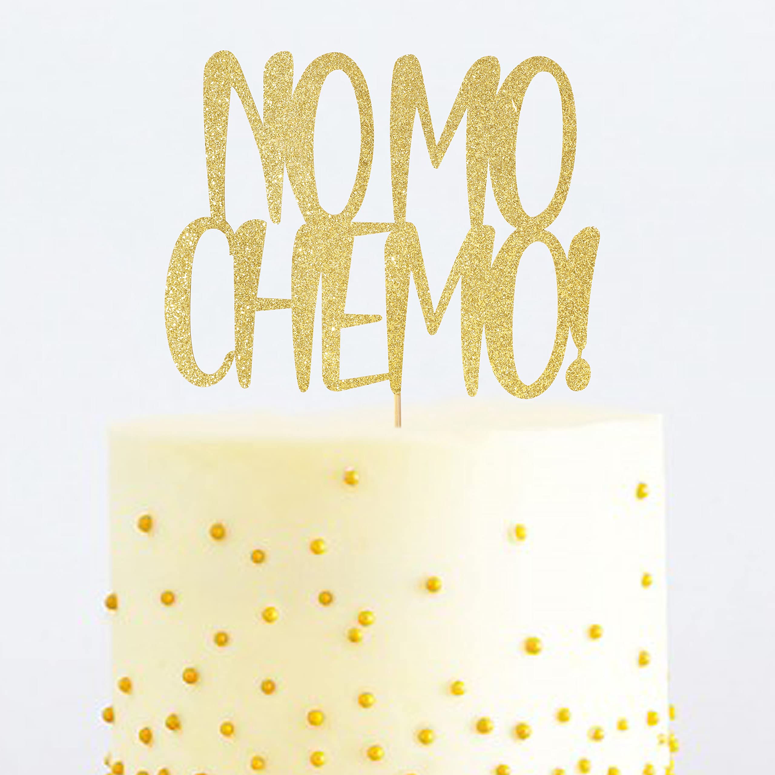 No Mo Chemo Cake Topper - Cancer Free Cake Topper, Cancer Sucks Cake Topper, Celebrating Cancer Free, Cancer Survivor, Cancer Free Party Decorations