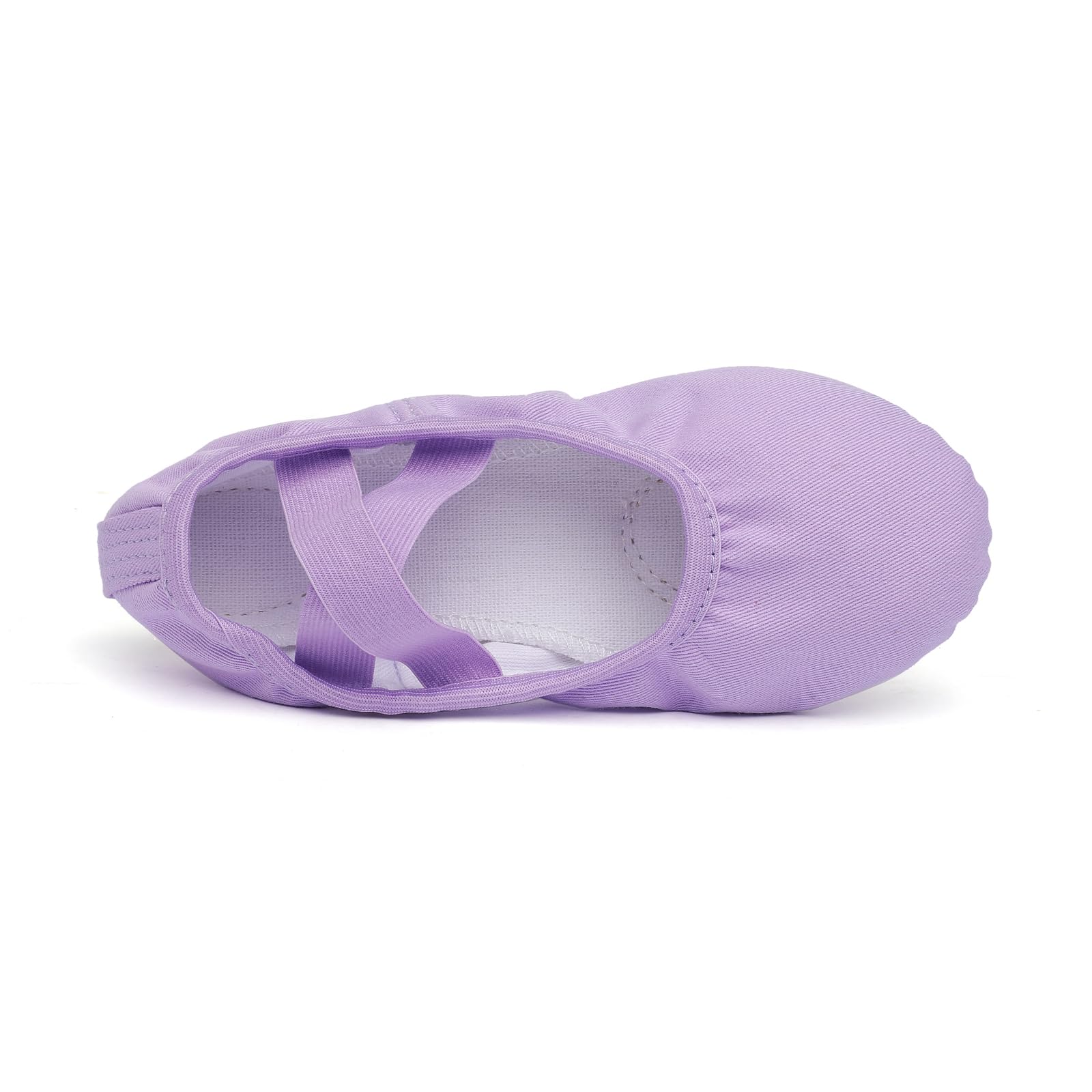 Ballet Shoes for Girls Toddler Lyrical Shoes Split Sole Turners Dance Shoes Purple 9 M US Women