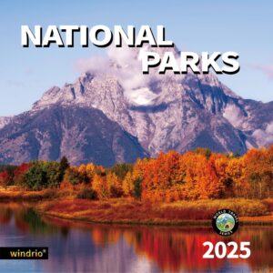 2024 2025 wall calendar, july 2024 - december 2025, wall calendar national park, 12" x 24" opened,full page months thick & sturdy paper for gift perfect calendar organizing & planning