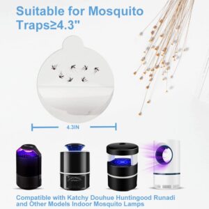 28PCS 4.3" Mosquito Trap Refill Glue Boards Compatible with Katchy Indoor Insect Trap, Mosquito Lamp Refillable Glue Pads Fits Katchy Fenun and Other Models Indoor Mosquito Trap Bug Catcher