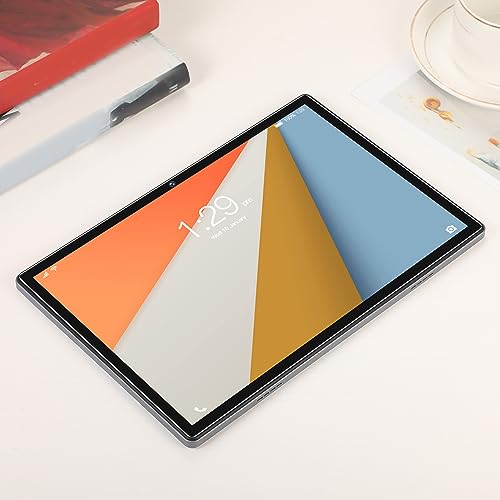 10.1 Inch Tablet 6GB 128GB 1920 * 1200 Resolution 8MP Front 20MP Rear Dual Card Support HD Dual Standby Tablet for Android 8.1 for Drawing (US Plug)