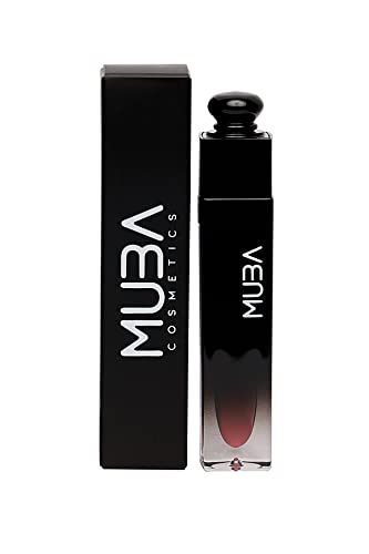 MUBA COSMETICS Liquid Lipstick - 24 Hour Waterproof Long Lasting, None- Transferable & High-Pigment Lip Makeup, Lipstick for Women - Liquid Lipsticks, Perfect Beauty Gifts (Bite Me)