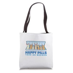 rabbit lovers bunny prescription take as many as you want tote bag