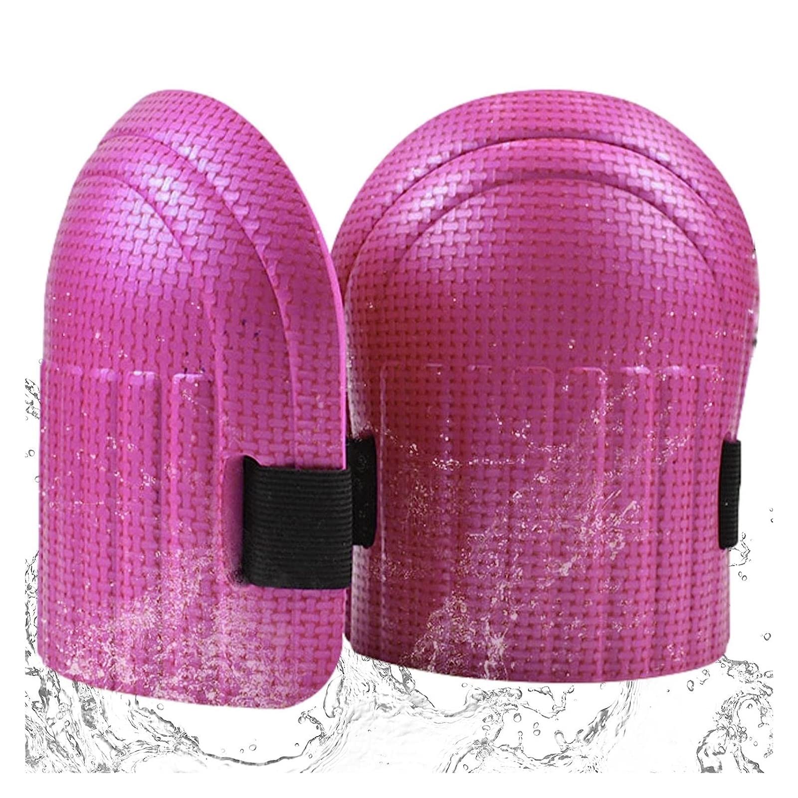 TIANSDL Garden Kneeling Pad, Shockproof Adult Knee Pads, Protective Collision Avoidance Kneepads Thickened Cushion For Gardening, Flooring ( Color : Pink )