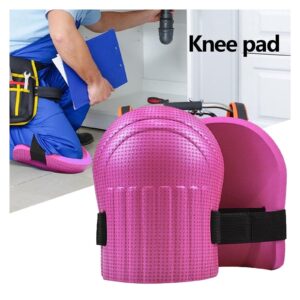 TIANSDL Garden Kneeling Pad, Shockproof Adult Knee Pads, Protective Collision Avoidance Kneepads Thickened Cushion For Gardening, Flooring ( Color : Pink )