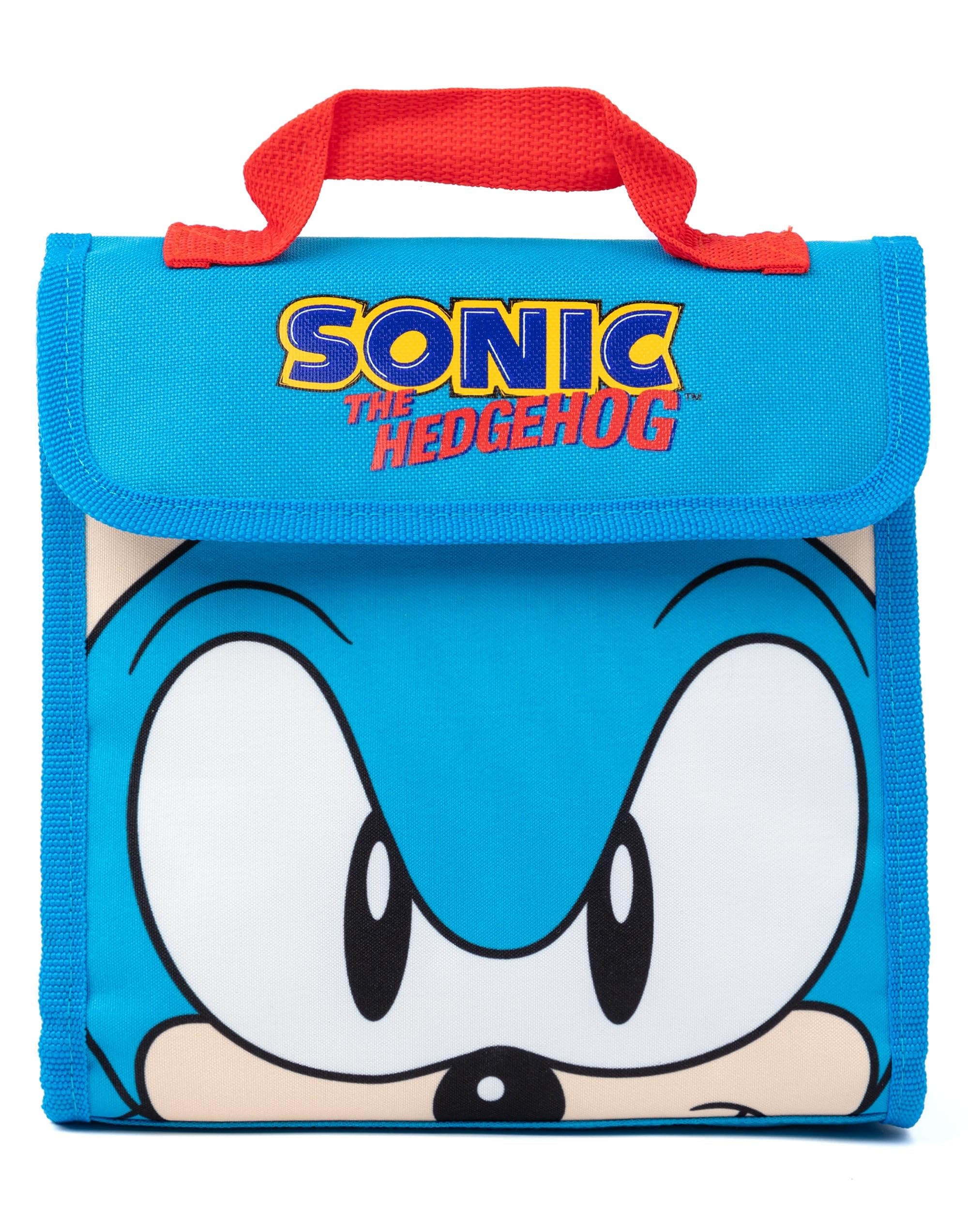 Sonic The Hedgehog Boy's Schoolbag Set, Blue, One Size