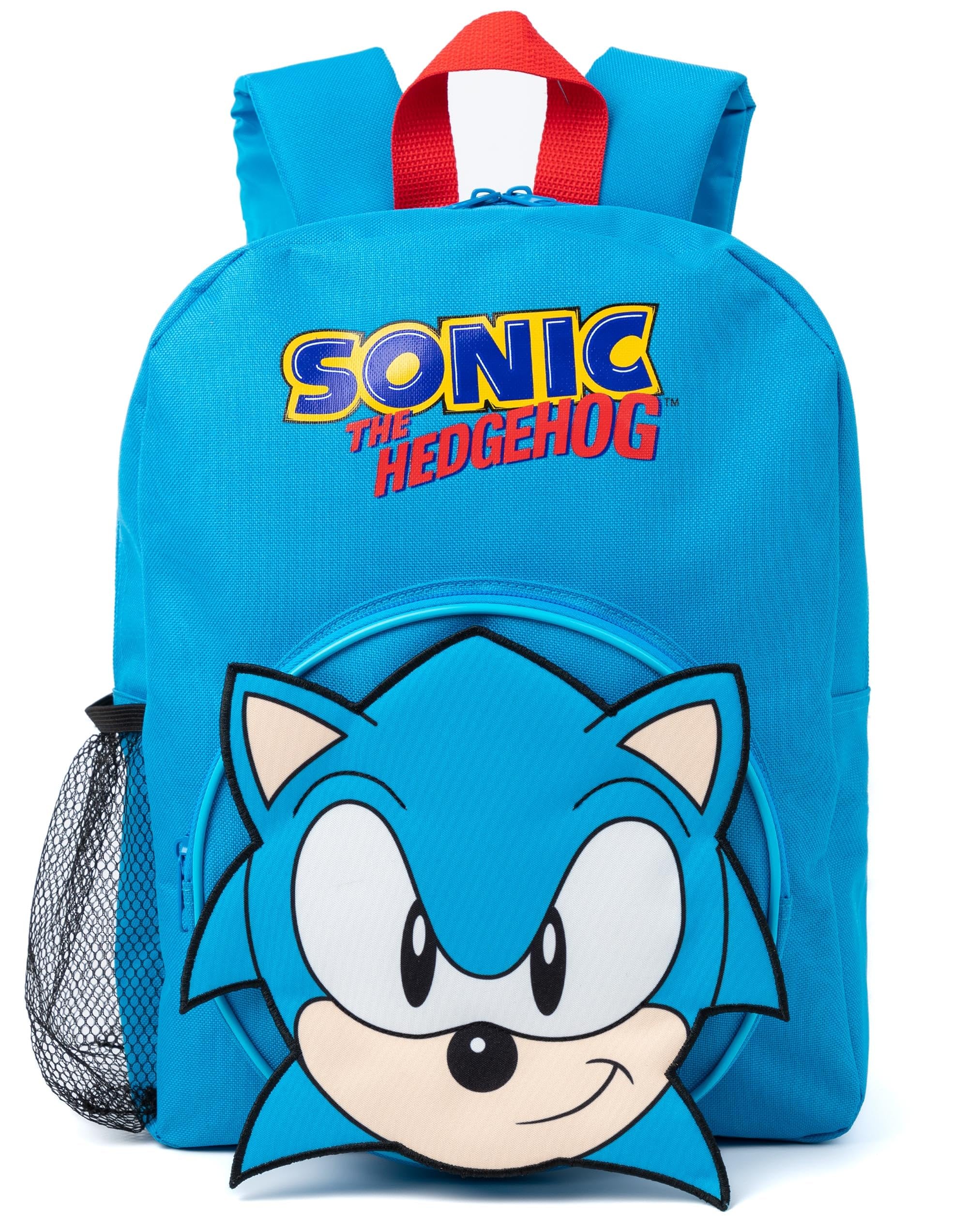 Sonic The Hedgehog Boy's Schoolbag Set, Blue, One Size