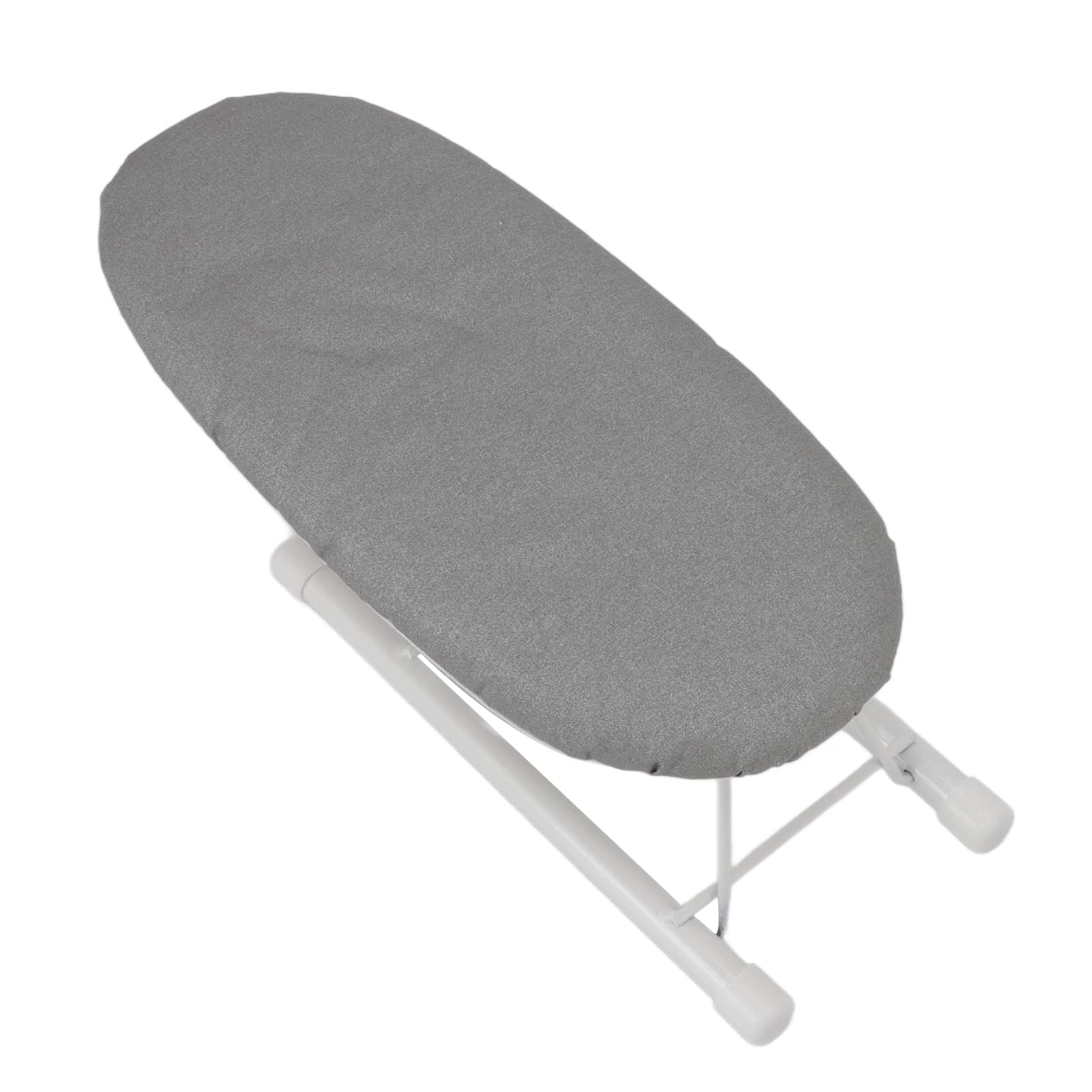 Small Ironing Board, Heat Resistant Mini Iron Board Portable Foldable Tabletop Ironing Board for Home Dorm Sewing Craft (Grey)