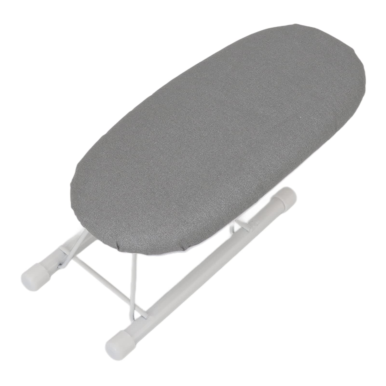 Small Ironing Board, Heat Resistant Mini Iron Board Portable Foldable Tabletop Ironing Board for Home Dorm Sewing Craft (Grey)