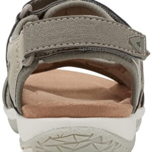 Earth Origins Women's Skylar Sandal, Light Grey, 6.5 M US