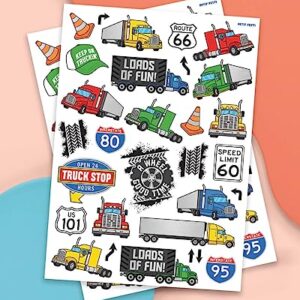 xo, Fetti Truck Car Party Temporary Tattoos - 48 Silver Foil Styles | Truck Birthday Party Supplies, Boys Pick Up Truck Party Favors, Car Temp Tats, Arts and Crafts