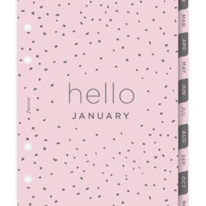 Filofax Personal Confetti week to view 2024 diary