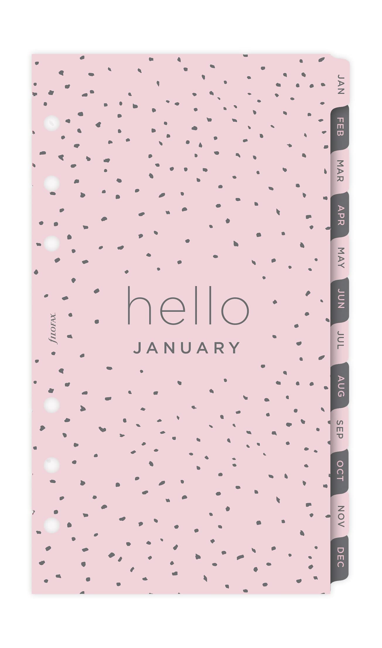 Filofax Personal Confetti week to view 2024 diary