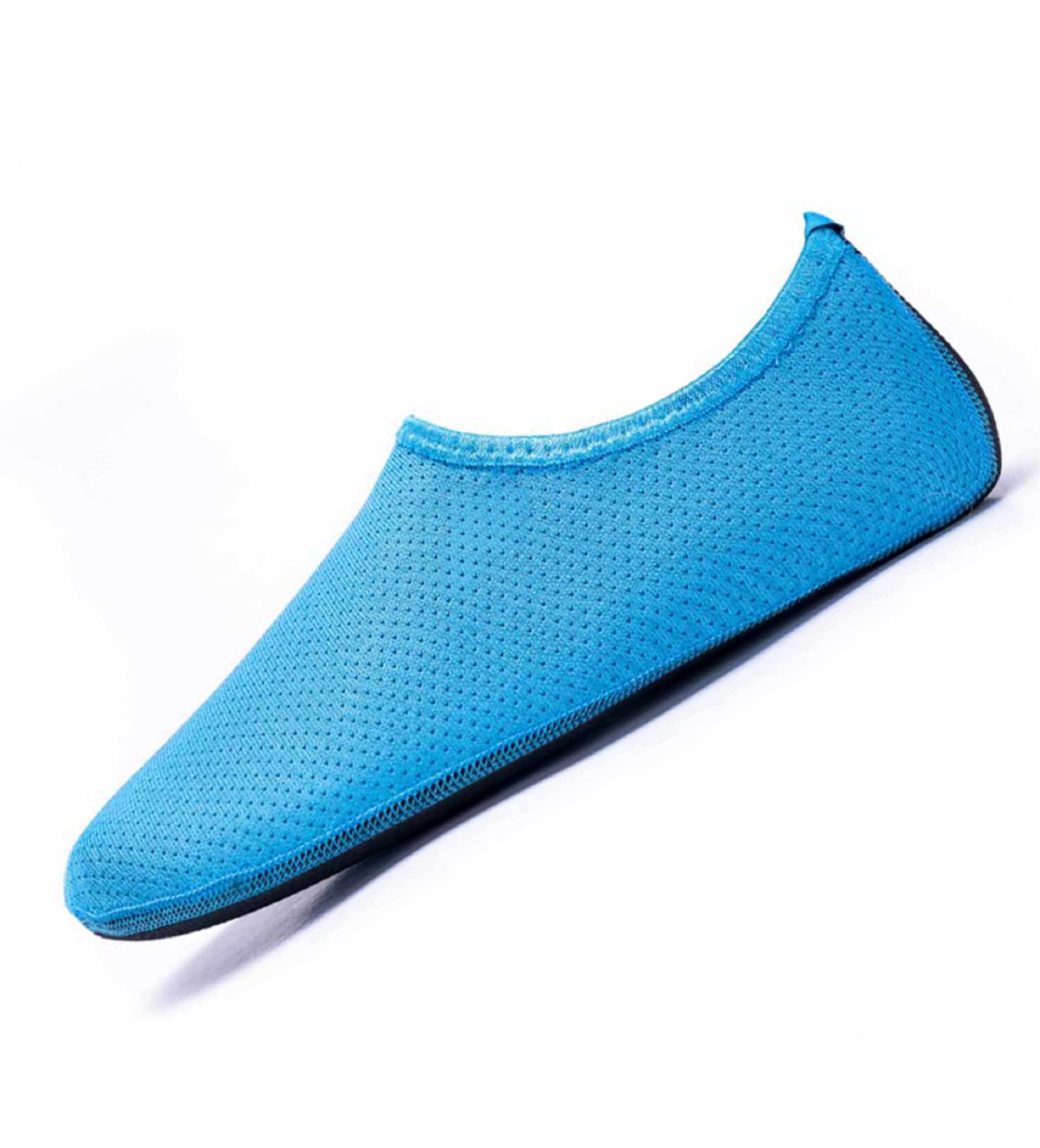 Summer Outdoor Water Sports Shoes for Men Women Kids Barefoot Beach Swim Surf Dive Quick-Dry Aqua Yoga Socks Slip on Women Size 8-10 Men Size 8