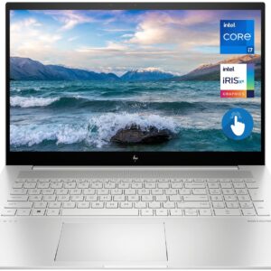 HP Envy Laptop, 17.3" Full HD Touchscreen, 12th Gen Intel Core i7-1260P Processor, 32GB RAM, 2TB PCIe SSD, IR Camera, HDMI, Backlit Keyboard, Wi-Fi 6, Windows 11 Home, Silver