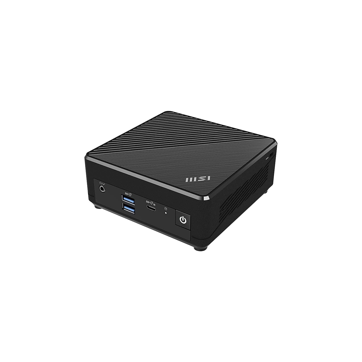 MSI Cubi N Ultrasmall PC, Intel Pentium N200, 4GB Memory, 128GB SSD, Dual Display, Windows 11 PRO Entry (ADL-005US), Black