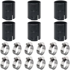 whyhkj 6pcs home office desk chairs fixing a sinking office chair cylinder alternatives gas lift with 12pcs stainless steel hose clamps