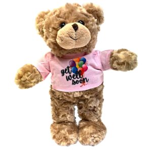 jolitee get well soon gifts for kids, get well soon teddy bear, get well teddy bear for women, get well stuffed animals for girls, get well kids gift