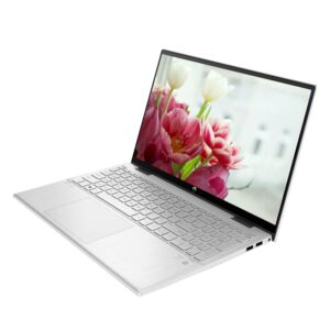 HP Pavilion x360 2-in-1 Laptop, 15.6" FHD Touchscreen, Intel i5-1135G7, 16GB RAM, 1TB SSD, Webcam, Backlit Keyboard, HDMI, Micro SD Card Reader, Wi-Fi 6, Windows 11 Home, Silver