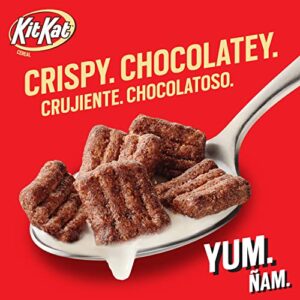 KIT KAT Chocolatey Cereal, Breakfast Cereal Made with Whole Grain, 11.5 oz