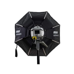 Aputure amaran Light Dome Mini SE Softbox Quick-Setup Compact Bowens Mount Octagonal Softbox Soft Light Modifier for Video Light amaran 150c 300c amaran 60/100/200