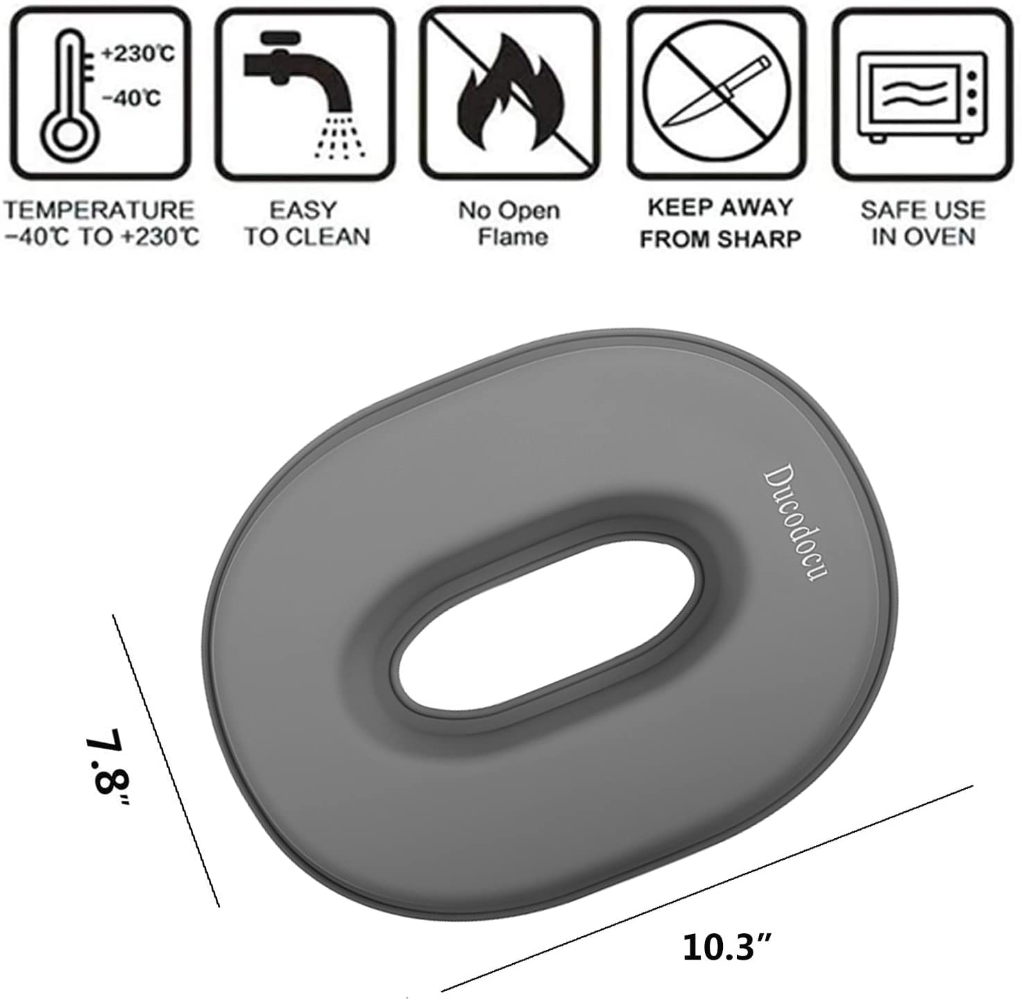 Ducodocu Silicone Number Cake Pan Large 3D Number Cake Mold Baking Forms Novel Cake Tins DIY Baking Mold for 1/10th Birthday Wedding Anniversary 10 inch Number of 1&0