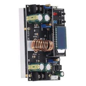 Buck Boost Power Supply Module 300W 20A Real Time Control Better Display MPPT Module for Solar Charging, Lithium Battery Charging, Regulated Power Supply