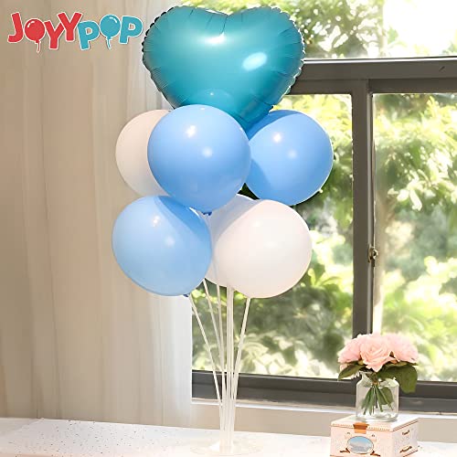 JOYYPOP 6 Sets Balloon Stand Kit, Balloon Sticks with Base Birthday Graduation Party Decorations Wedding