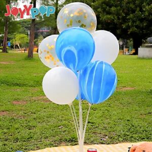 JOYYPOP 2 Sets Balloon Stand Kit, Balloon Sticks with Base Party Supplies Birthday Graduation Party Decorations Wedding