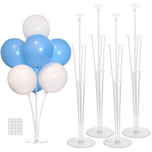sharlity 4 sets balloon stand kit table balloon stand holder for graduation birthday baby shower wedding anniversary party decorations