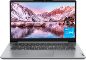 lenovo ideapad 1 14 inch hd browse laptop for students, intel core i3-1215u(6cores, up to 4.4ghz), 20gb ddr4 ram. 1tb nvme ssd, fingerprint reader, wifi 6, webcam, type-a&c, hdmi, win 11 s