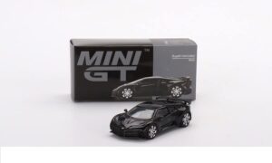 truescale miniatures bugatti centodieci black limited edition 1/64 diecast model car by true scale mgt00466