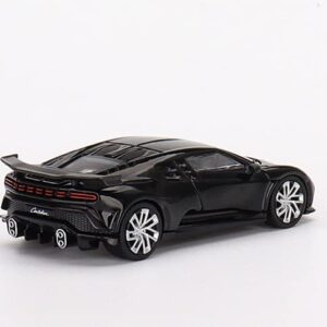 Truescale Miniatures Bugatti Centodieci Black Limited Edition 1/64 Diecast Model Car by True Scale MGT00466