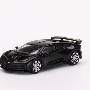 Truescale Miniatures Bugatti Centodieci Black Limited Edition 1/64 Diecast Model Car by True Scale MGT00466