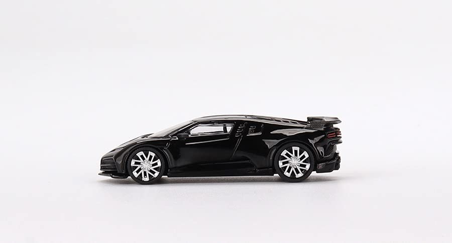 Truescale Miniatures Bugatti Centodieci Black Limited Edition 1/64 Diecast Model Car by True Scale MGT00466