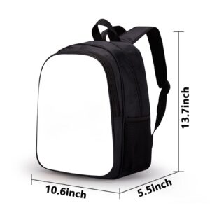 3D Print Anime Tanjiro Backpacks Unisex Student School Bag Travel Bag for Anime Fans and Teen