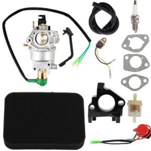 Carburetor Carb Replacement For Westinghouse WGen7500 Generator 7500 9000 Watts, Powermate PM0116000 390CC 6000 7500 Watt Watts Gas Generator…