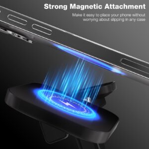 Magnetic Wireless Charger 3 in 1 Wireless Charging Station, Magnetic Charger for iPhone 15/14/13/12 Pro Max/Pro/Mini/Plus,15W Fast Wireless Charger for iWatch Ultra/9/SE/8/7/6/5/4/3/2/Airpods 3 2