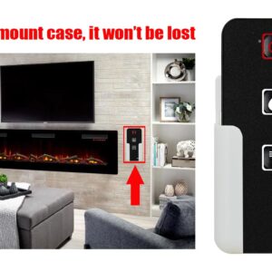 Replacement for StyleWell Fireplace Heater Remote Control WH200-23C1D-R HDFP48-45 HDFP48-45AE