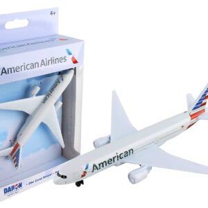 Matty's Toy Stop Daron American Airlines, Delta & United Airlines Die-cast Planes Set Bundle with Storage Bag - 3 Pack