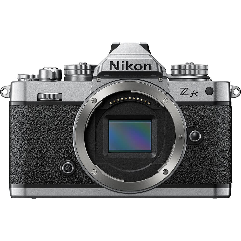 Nikon Z fc Mirrorless Digital Camera (Body Only) (Black, 1671) Bundle with FTZ Adapter + 64GB Extreme PRO SD Card + Camera Bag + Editing Software + Hand Strap + Cleaning Kit + More (Renewed)