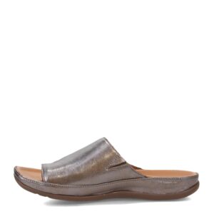 strive footwear capri ii - women's comfort sandal with arch support anthracite - 9 medium